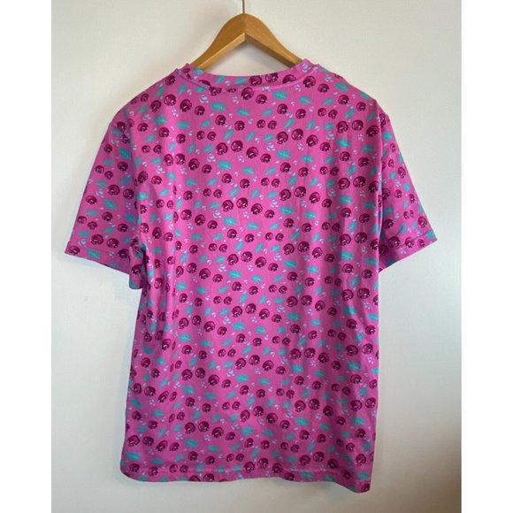 Little Victory X Hayley Elsaesser Dark Cherry Print Pink T-shirt Unisex Size M - Picture 9 of 9